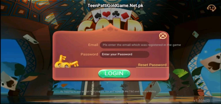 Teen Patti Gold Account Login
