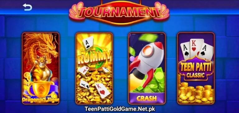 Tournaments Mode in Teen Patti Gold